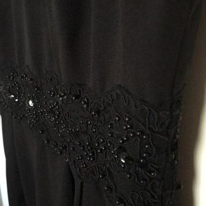 Black event dress wedding prom